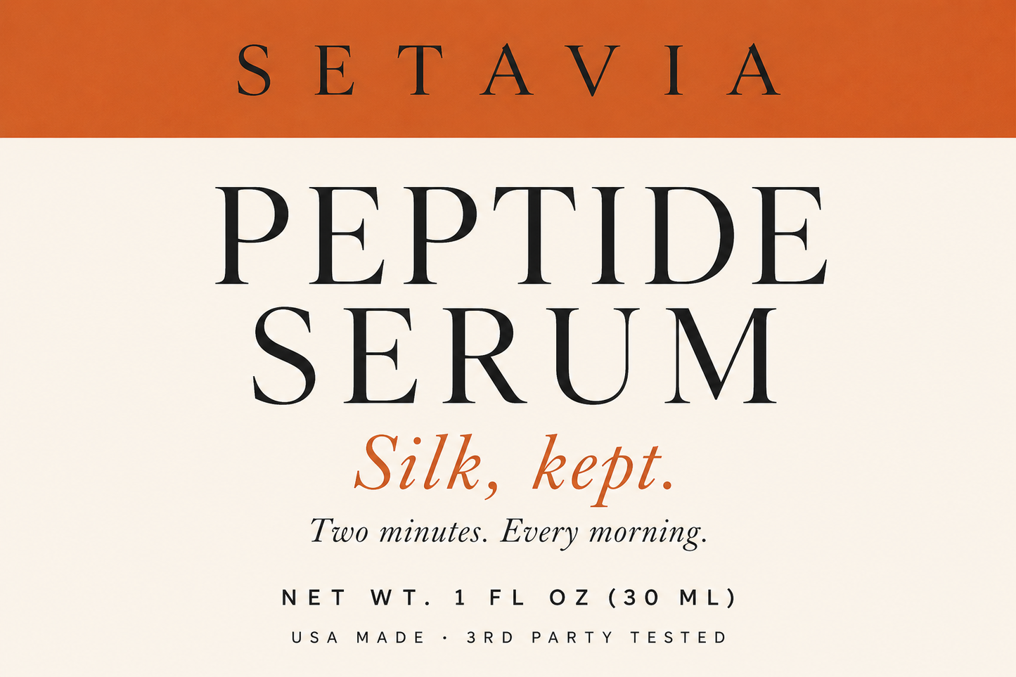Setavia Peptide Hair Serum